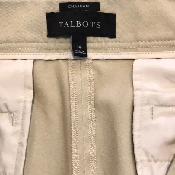 NWOT~Talbots~Casual/Career Pants 🟤 - Picture 7 of 11